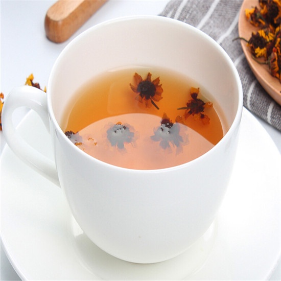 snow chrysanthemum flower tea
