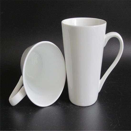 v-shape tea mug