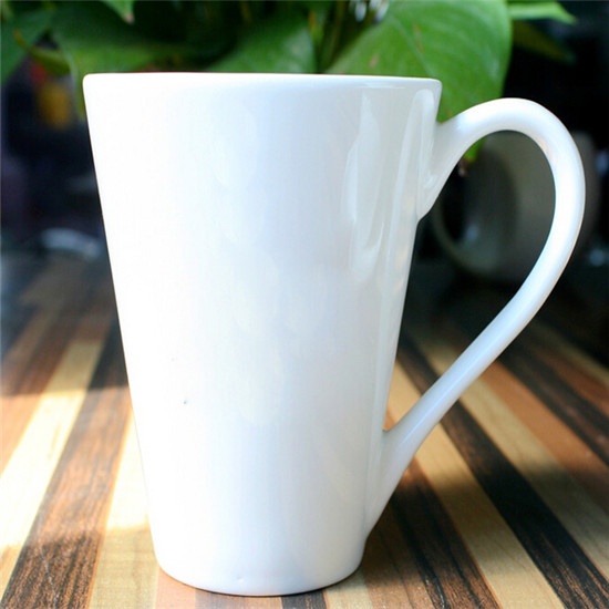 v-shape tea mug