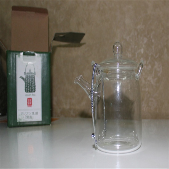 Heat resistant glass tea pot 02