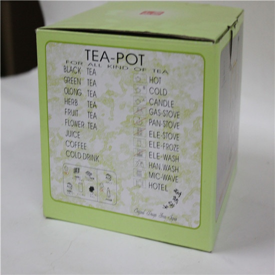 Heat resistant glass tea pot 03